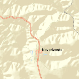 Novorizonte Street Map
