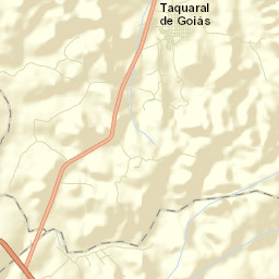 Taquaral de Goiás Street Map