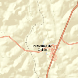 Petrolina de Goiás Street Map