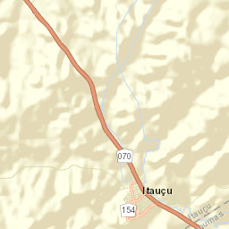 Itauçu Street Map