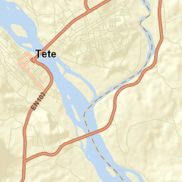 Tete Street Map