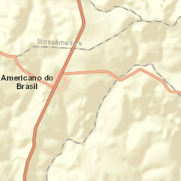 Americano do Brasil Street Map