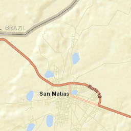 San Matías Street Map