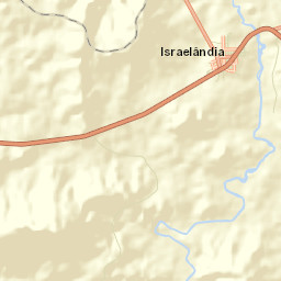 Israelândia Street Map