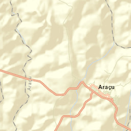 Araçu Street Map