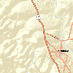 Inhumas Street Map
