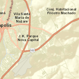 Anápolis Street Map