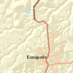 Eunápolis Street Map