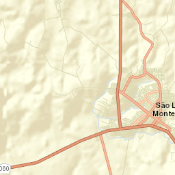 São Luís de Montes Belos Street Map