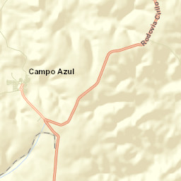 Campo Azul Street Map