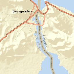 Desaguadero Street Map