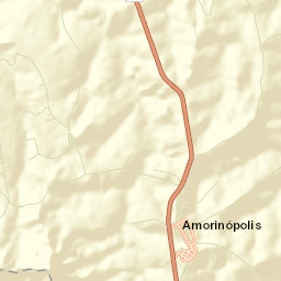 Amorinópolis Street Map