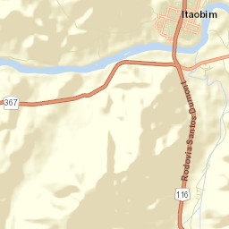 Itaobim Street Map
