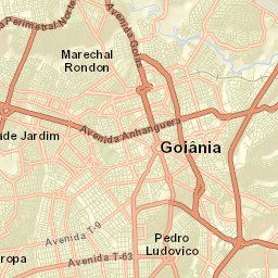 Goiânia Street Map