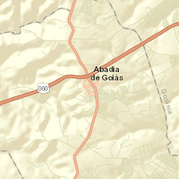 Abadia de Goiás Street Map