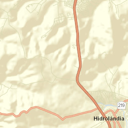 Hidrolândia Street Map