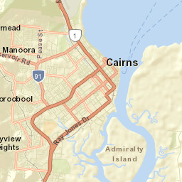 Cairns North Street Map