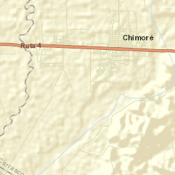 Chimoré Street Map