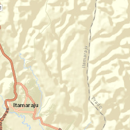Itamaraju Street Map