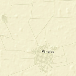Mineros Street Map