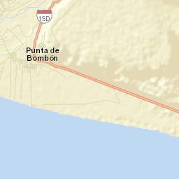 Punta de Bombón Street Map