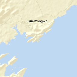 Sinazongwe Street Map