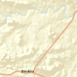Bindura Street Map