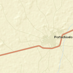 Portachuelo Street Map