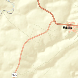 Edéia Street Map