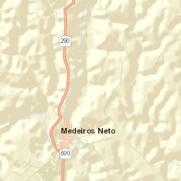 Medeiros Neto Street Map