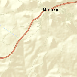 Mutoko Street Map