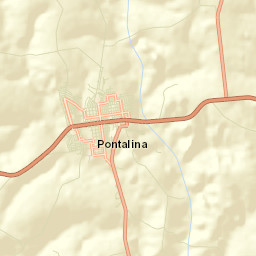 Pontalina Street Map
