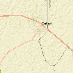 Outapi Street Map