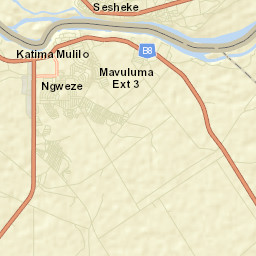 Katima Mulilo Street Map