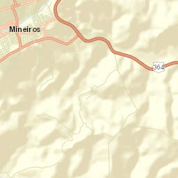 Mineiros Street Map