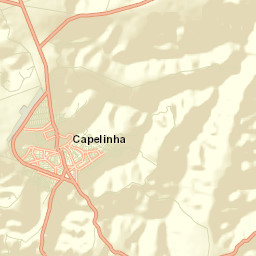 Capelinha Street Map