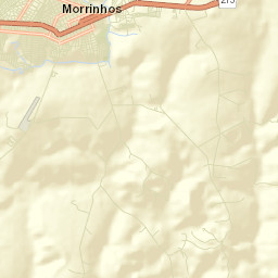 Morrinhos Street Map