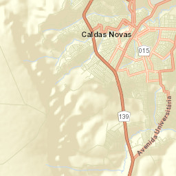 Caldas Novas Street Map