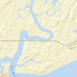 Nova Viçosa Street Map