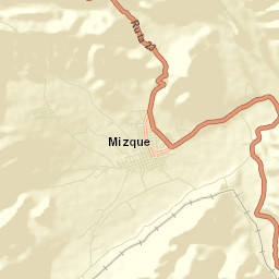 Mizque Street Map