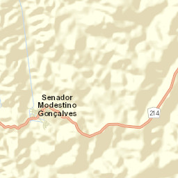 Senador Modestino Gonçalves Street Map