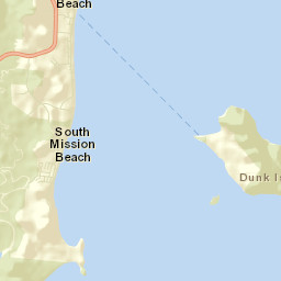 Wongaling Beach Street Map