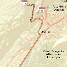 Tacna Street Map