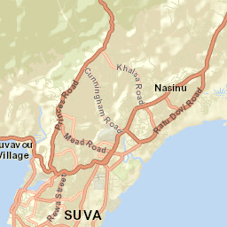 Suva Street Map