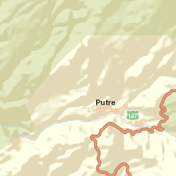 Putre Street Map