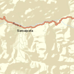 Samaipata Street Map