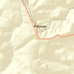 Panamá Street Map