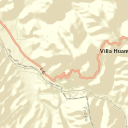 Huanuni Street Map