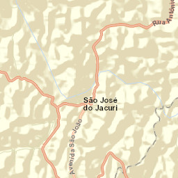 São José do Jacuri Street Map