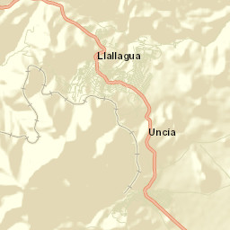 Llallagua Street Map